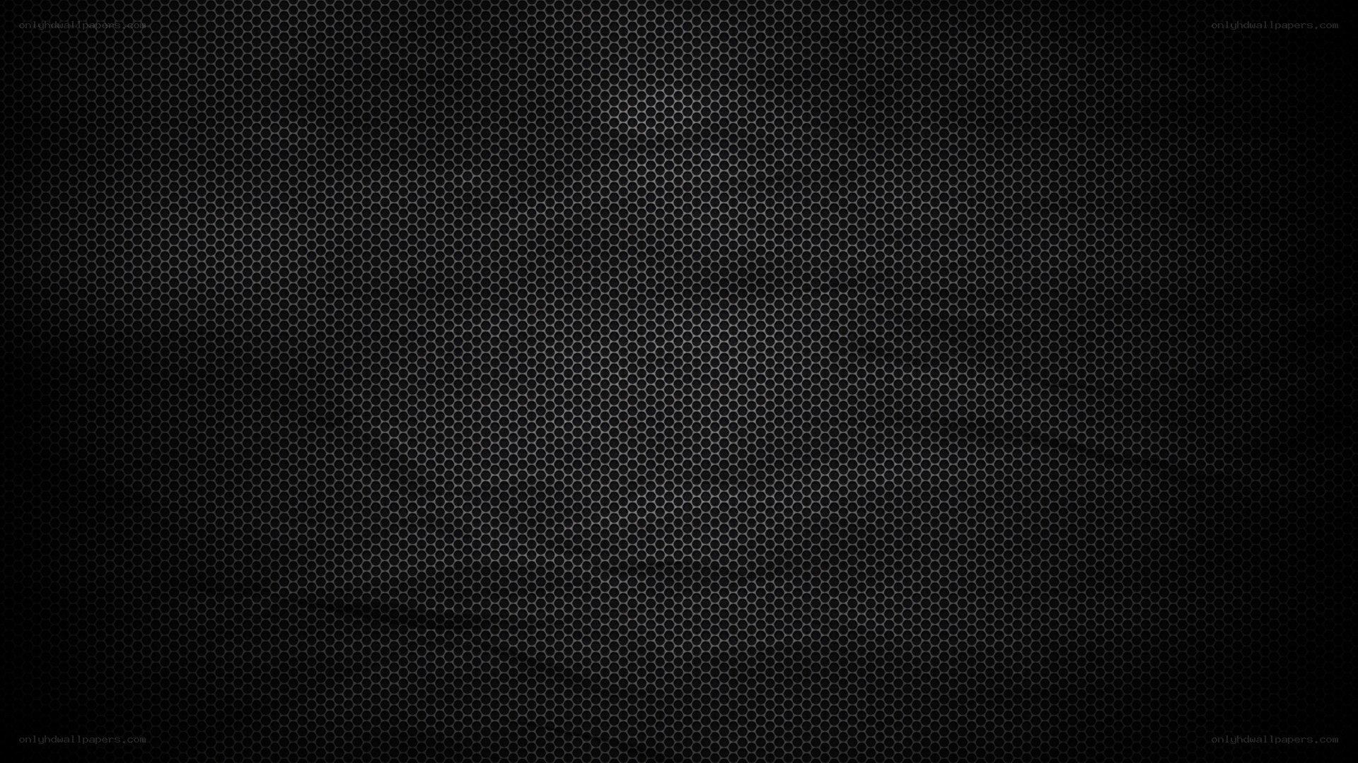black hexagonal mesh pattern
