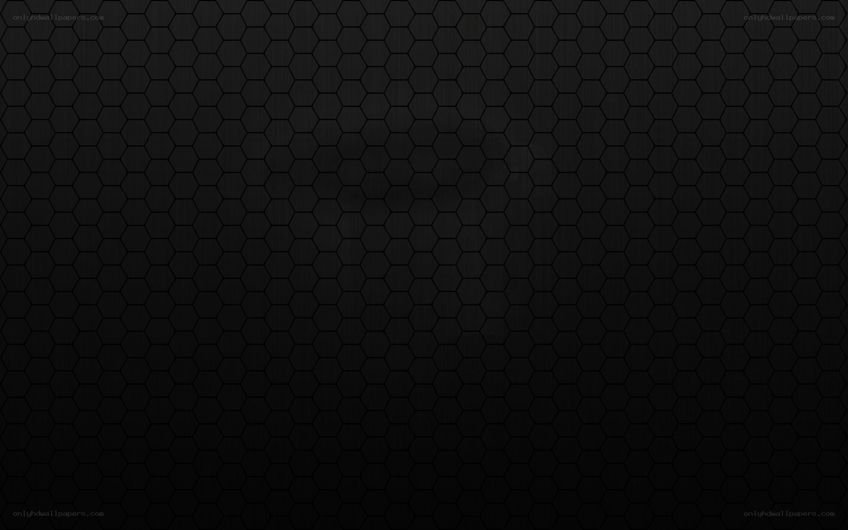 black hexagonal pattern
