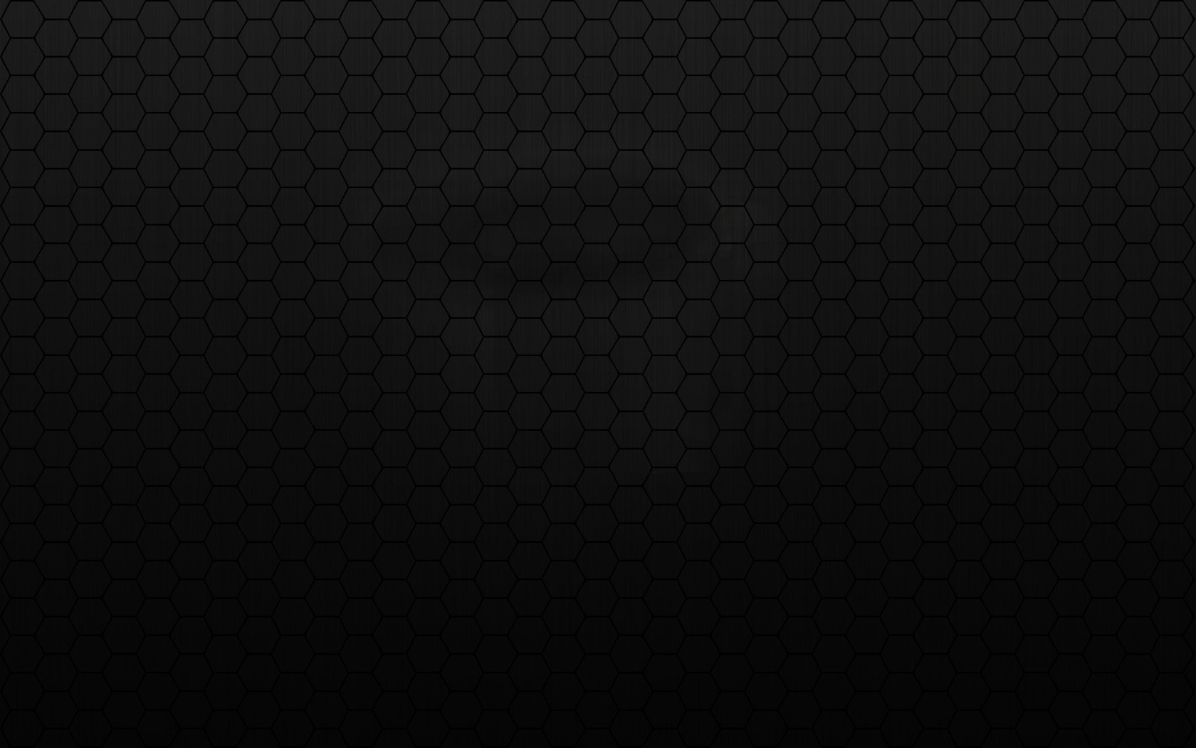 black hexagonal pattern
