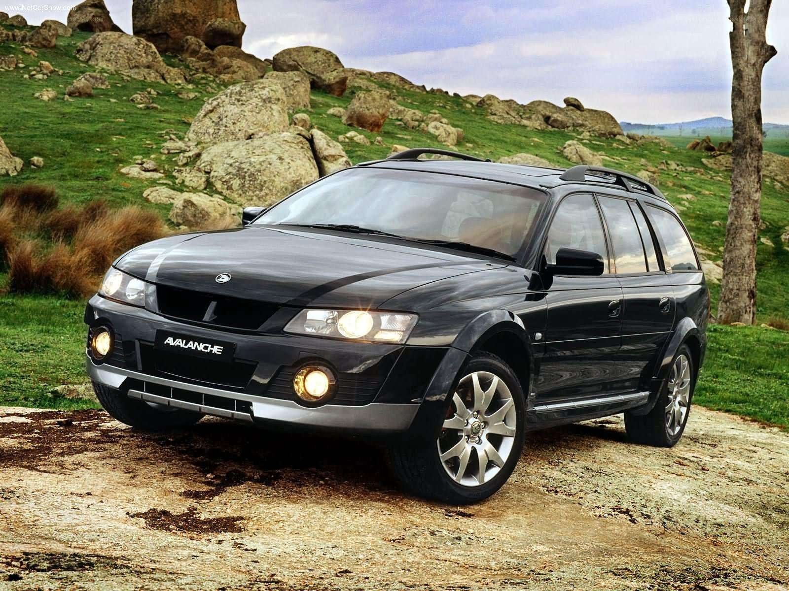 Black Holden Avalanche SUV
