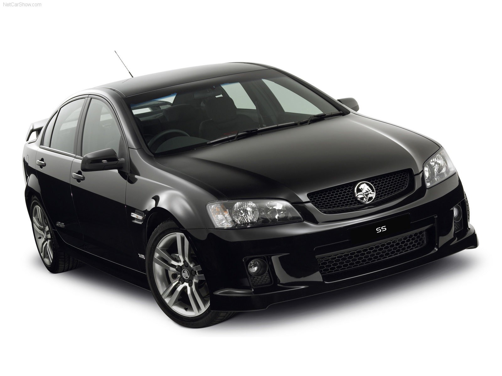 black Holden Commodore SS