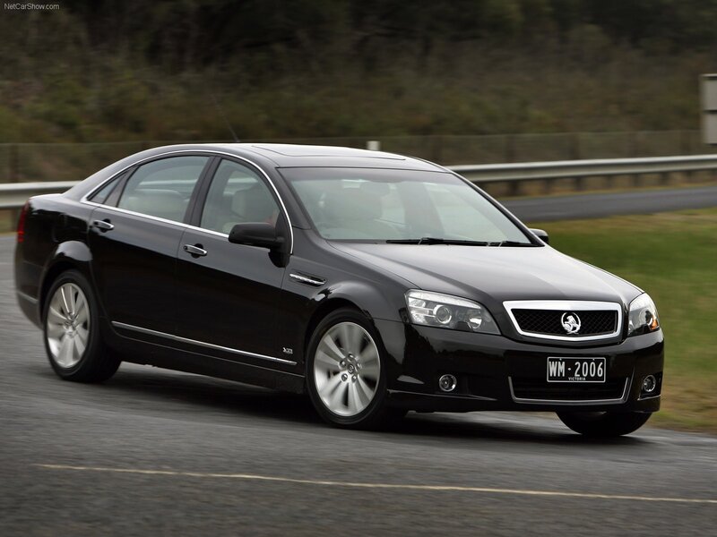Black Holden VE Commodore