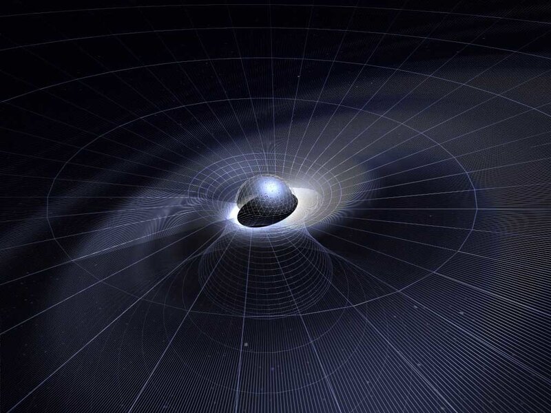 Black hole spacetime distortion