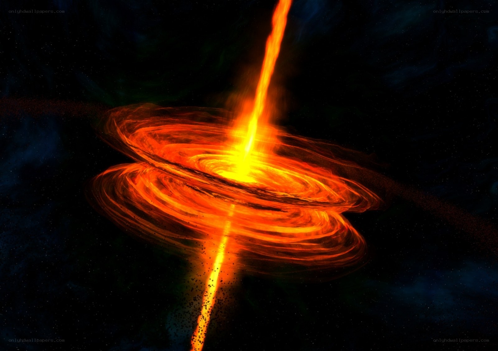 Black hole with accretion disk