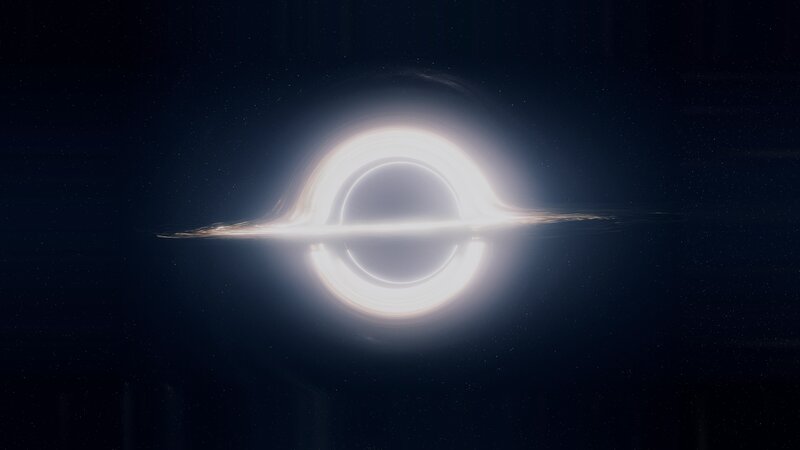 Black Hole with Accretion Disk — Cosmic, Night