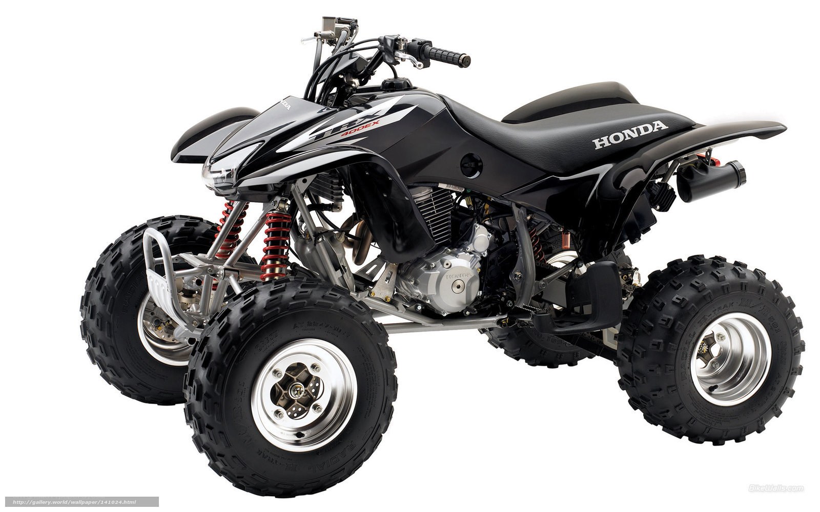 Black Honda 400EX ATV