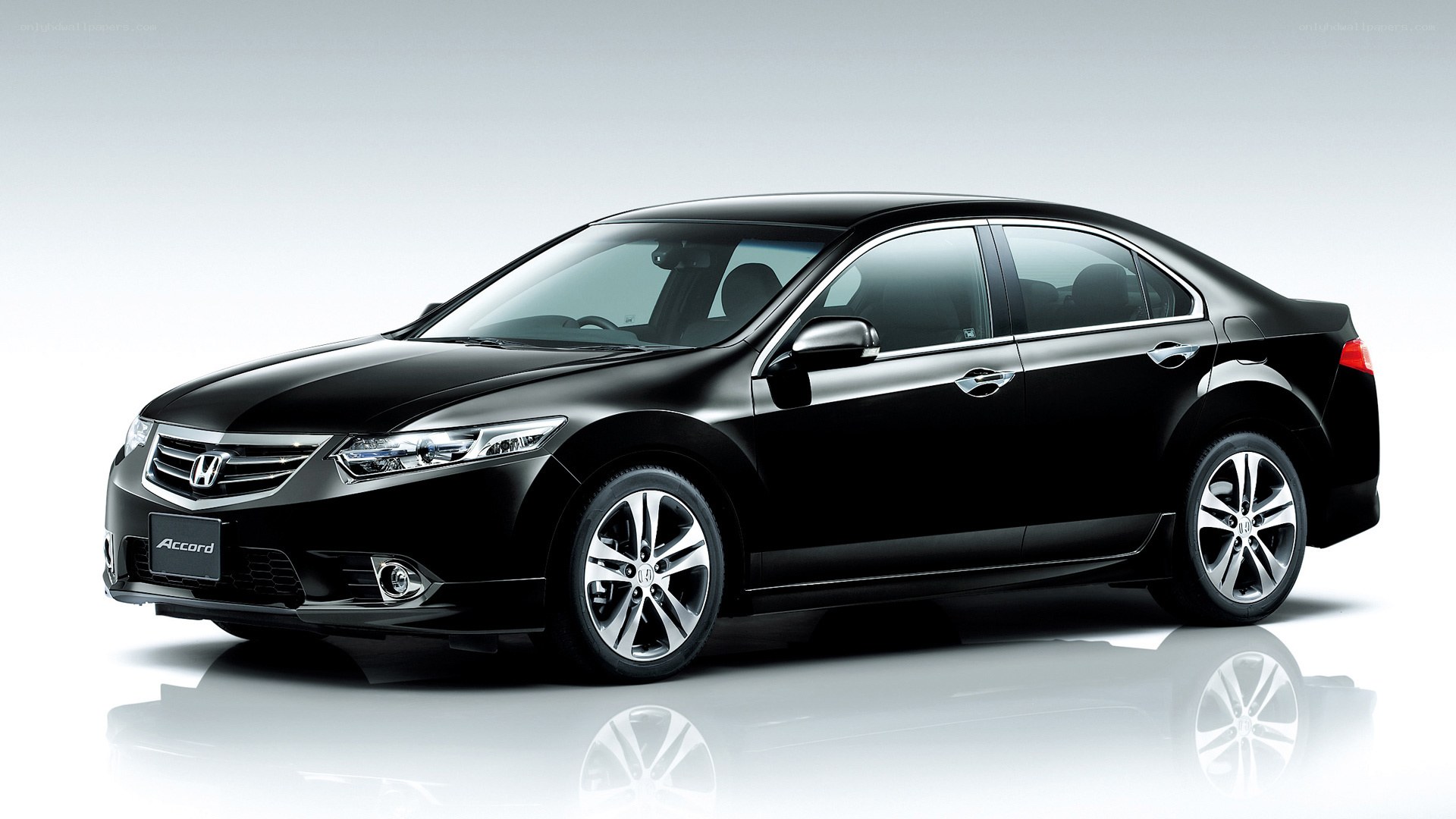 Black Honda Accord sedan
