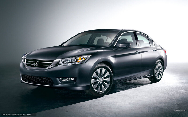 Black Honda Accord Sedan — Gray