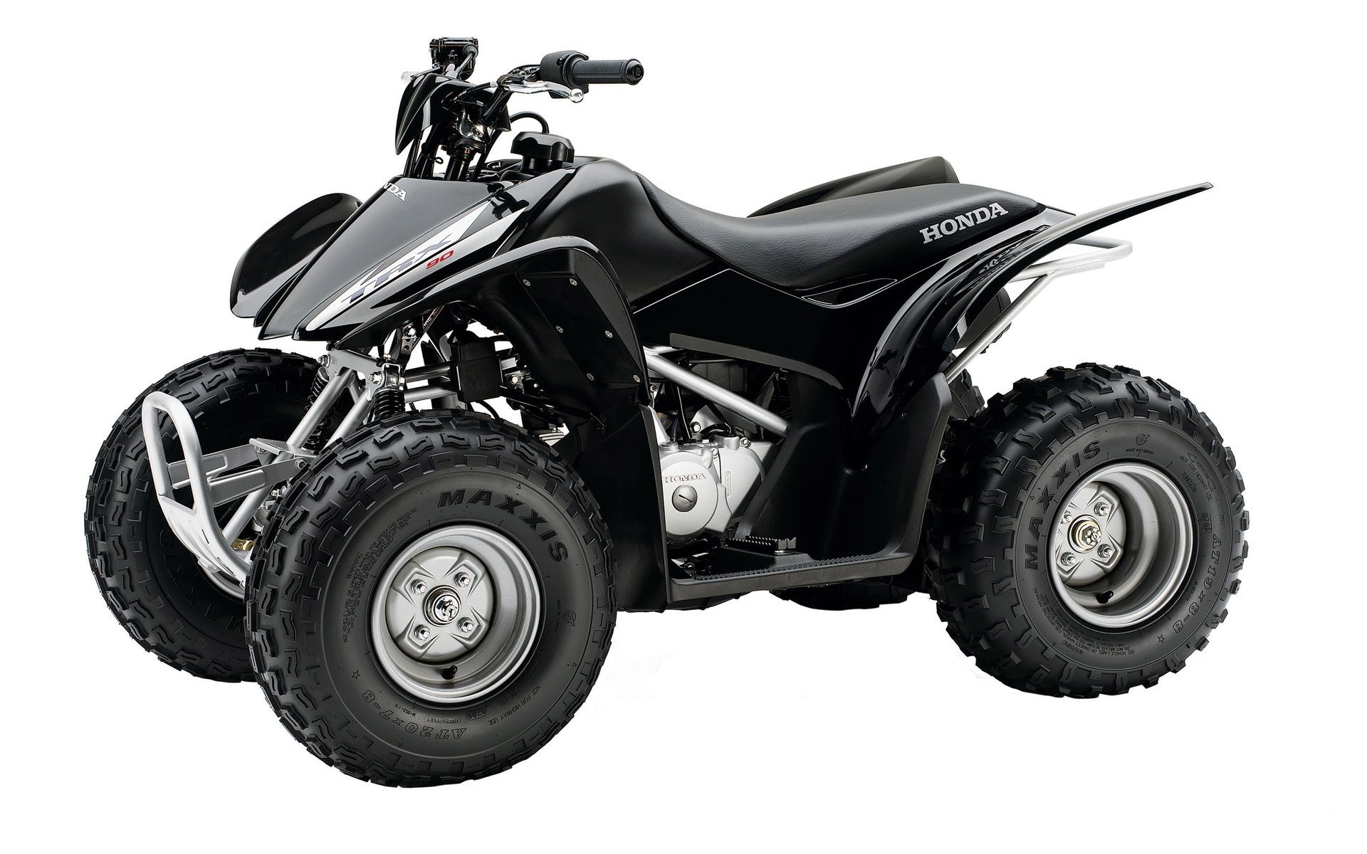 Black Honda ATV quad