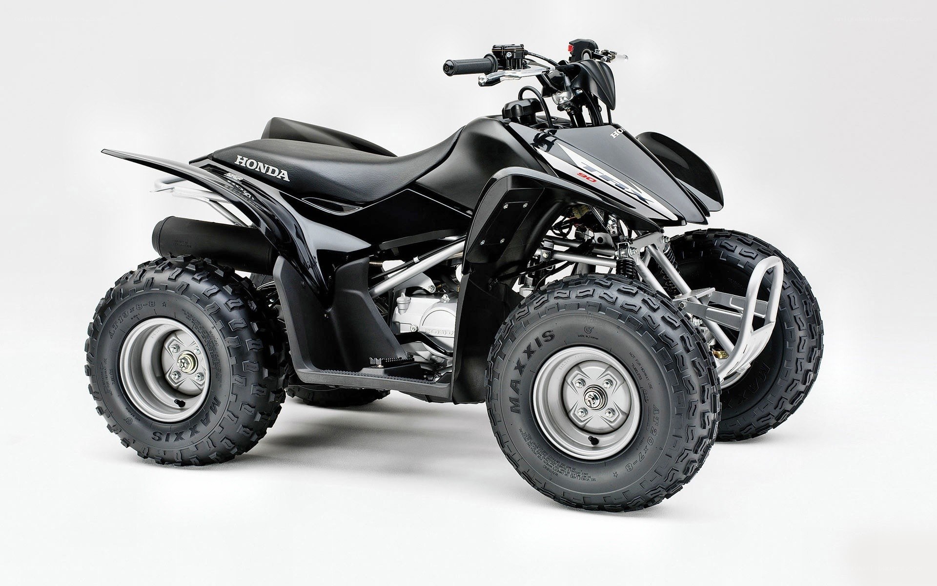 Black Honda ATV quad