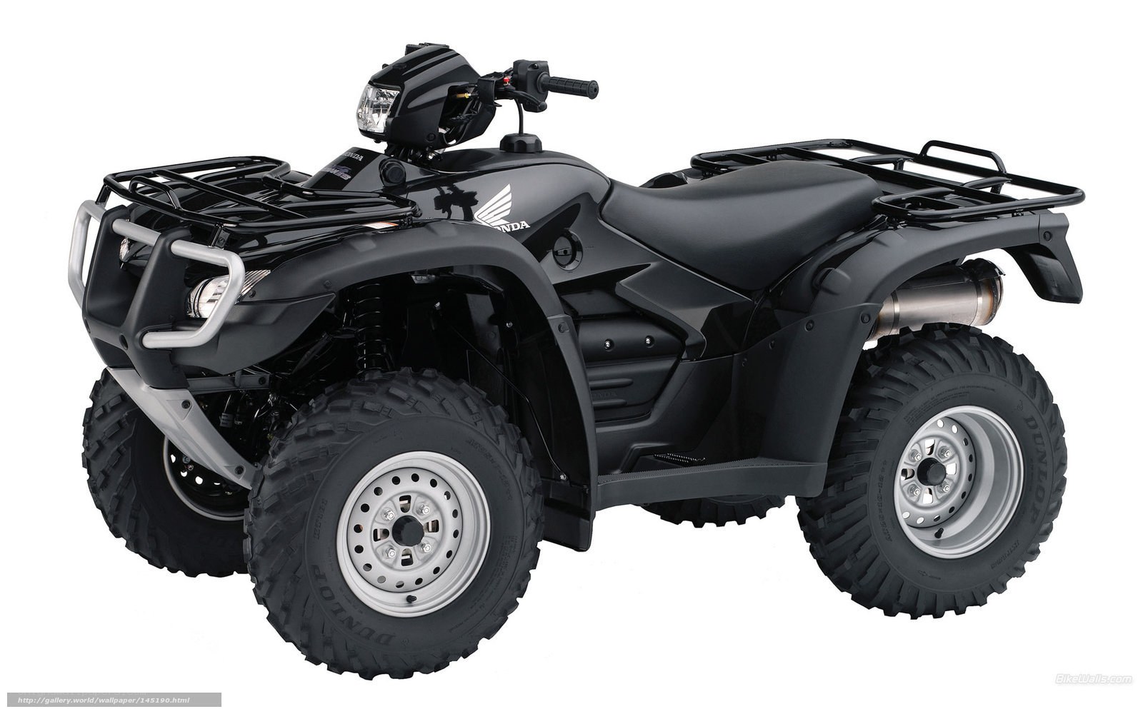 Black Honda ATV