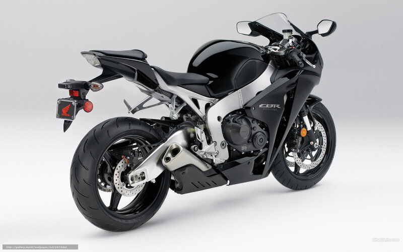 Black Honda CBR1000RR motorcycle