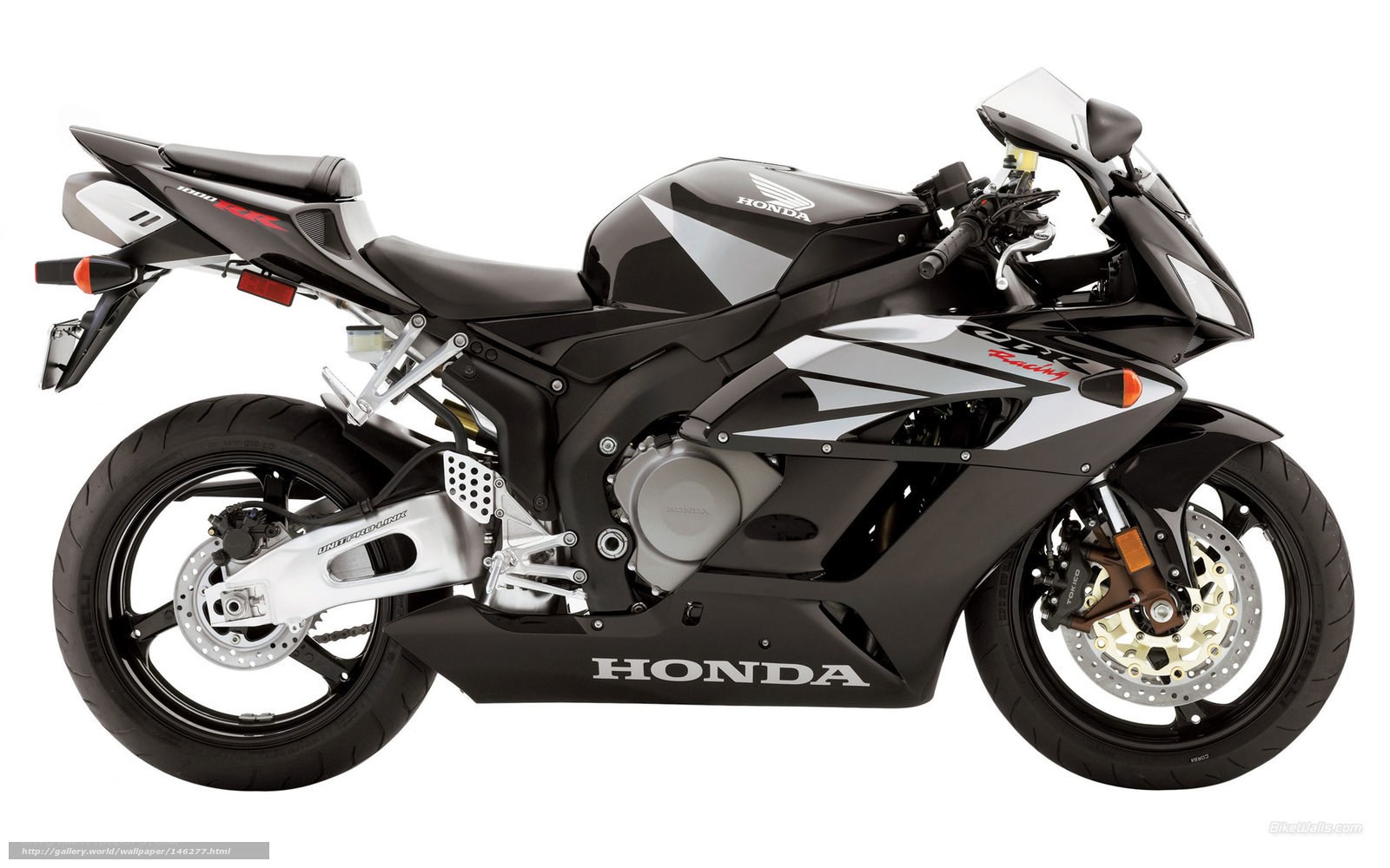 Black Honda CBR1000RR motorcycle
