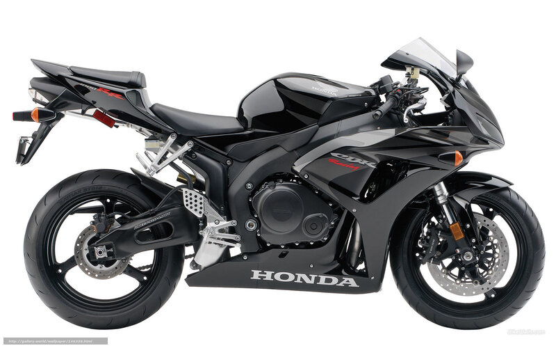 Black Honda CBR1000RR Motorcycle — Neutral