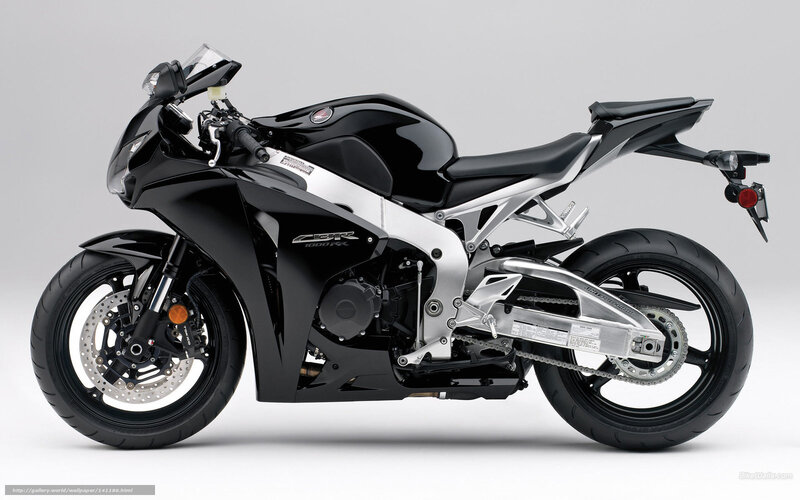 Black Honda CBR1000RR motorcycle