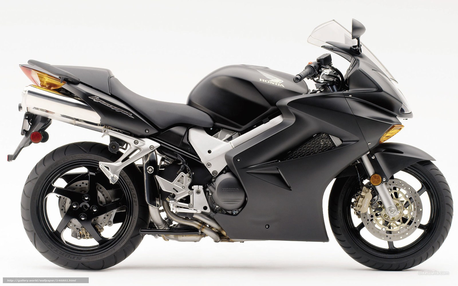 Black Honda CBR600RR motorcycle