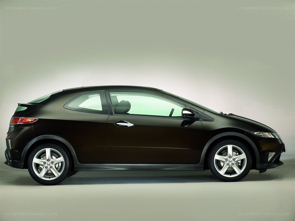 black honda civic hatchback