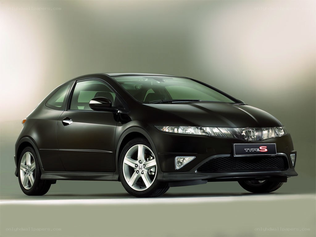 Black Honda Civic Type S