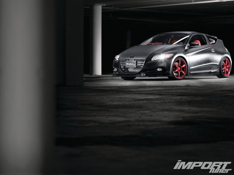 Black Honda CR-Z
