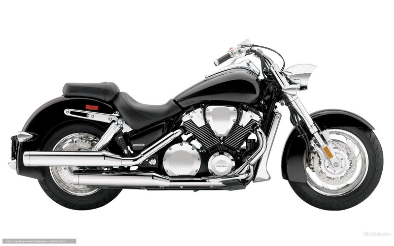 black honda cruiser motorcycle