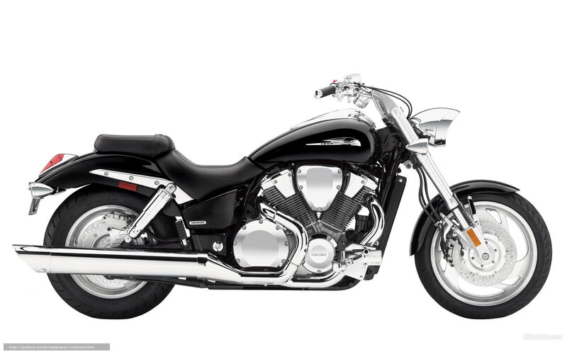 black honda cruiser motorcycle