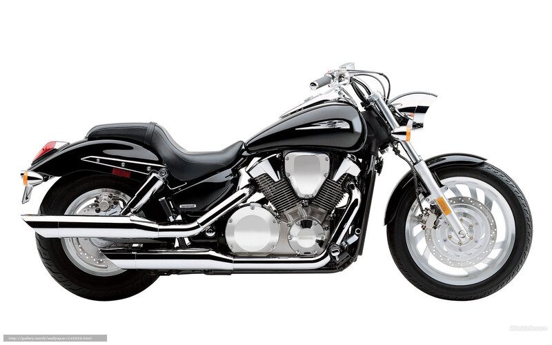 black Honda cruiser motorcycle