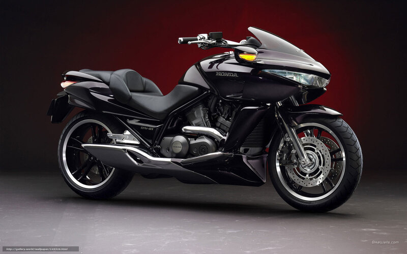 Black Honda DN-01 Motorcycle — Dramatic, Photograph
