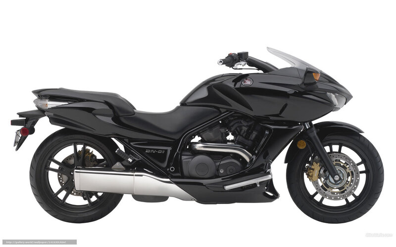 Black Honda DN-01 Motorcycle — Neutral