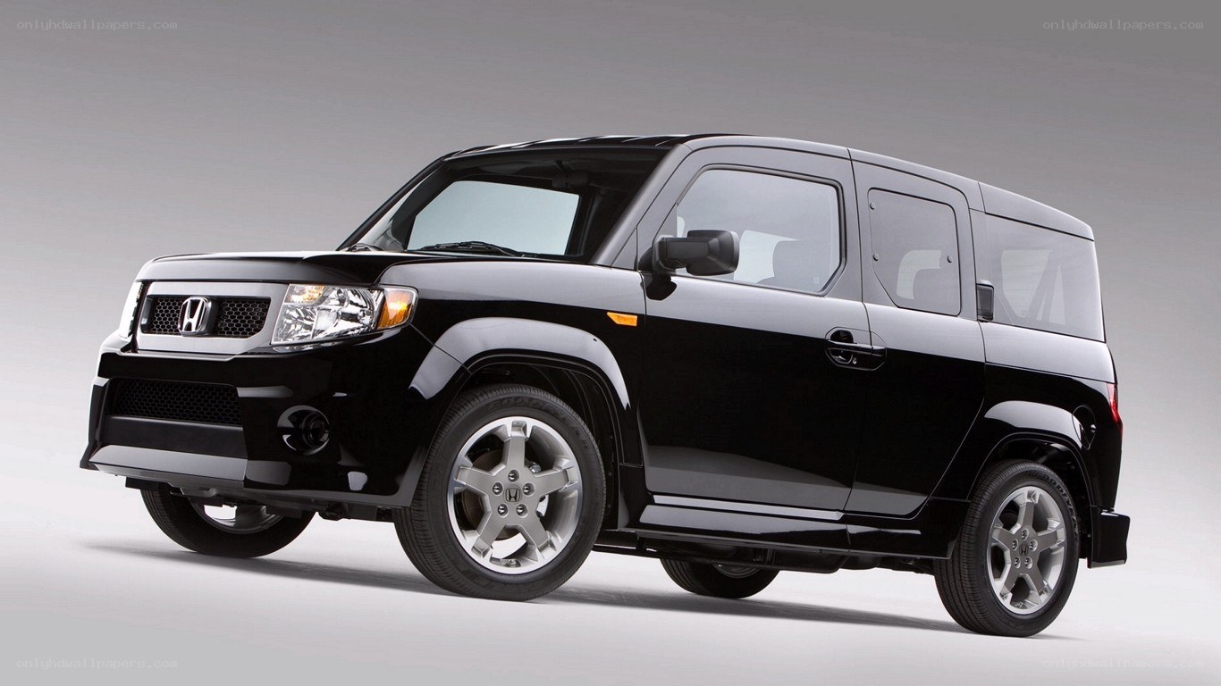 Black Honda Element SUV