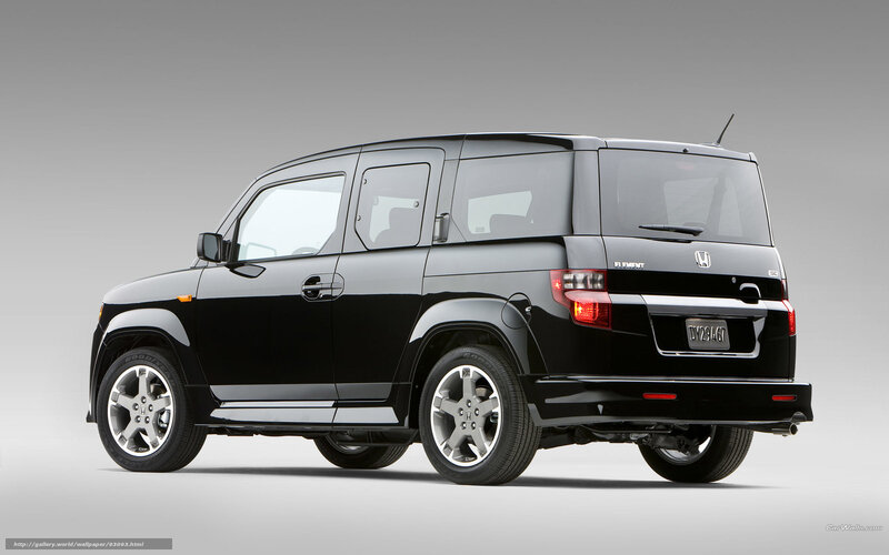 Black Honda Element Suv — Neutral