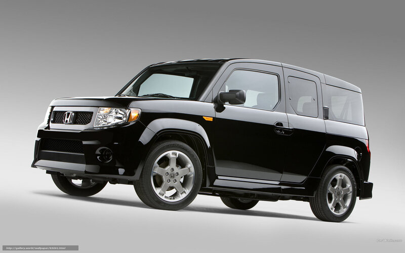 Black Honda Element SUV