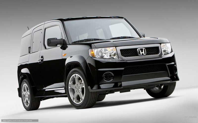 Black Honda Element