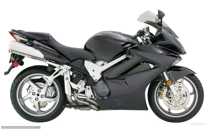 black honda motorcycle