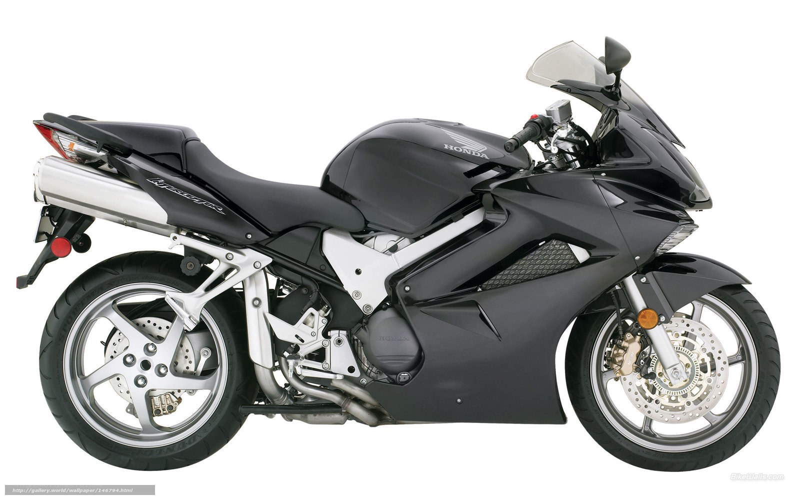 black honda motorcycle