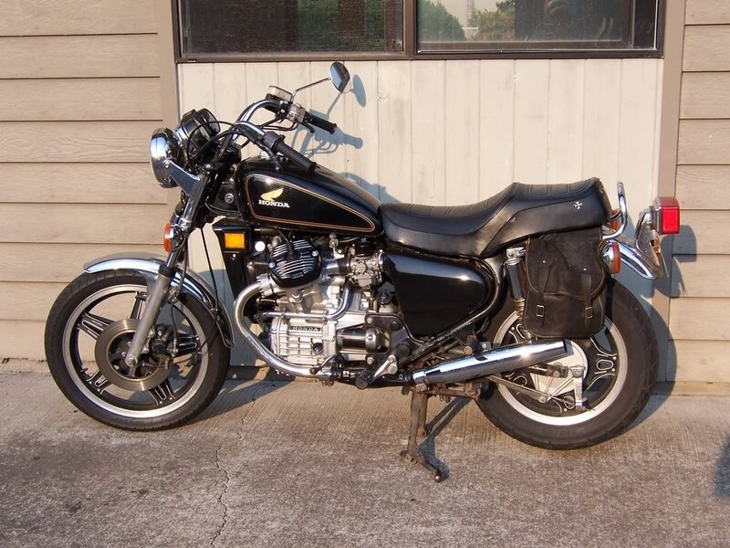 Black Honda Motorcycle — Neutral, Afternoon