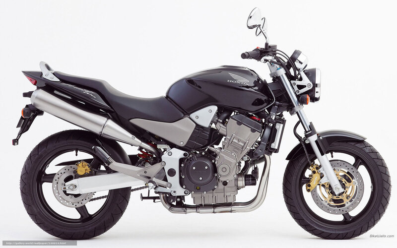 Black Honda Motorcycle — Neutral, Photograph, Exhaust Pipe, Disc Brakes