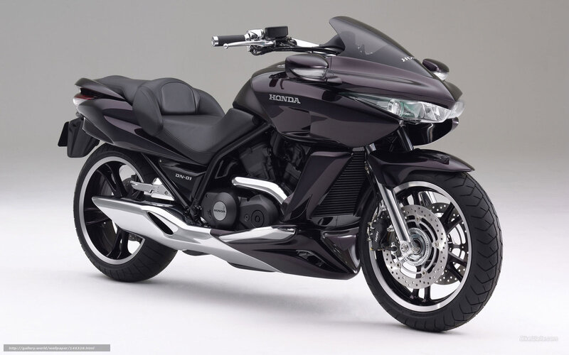 Black Honda Motorcycle — Neutral, Photograph