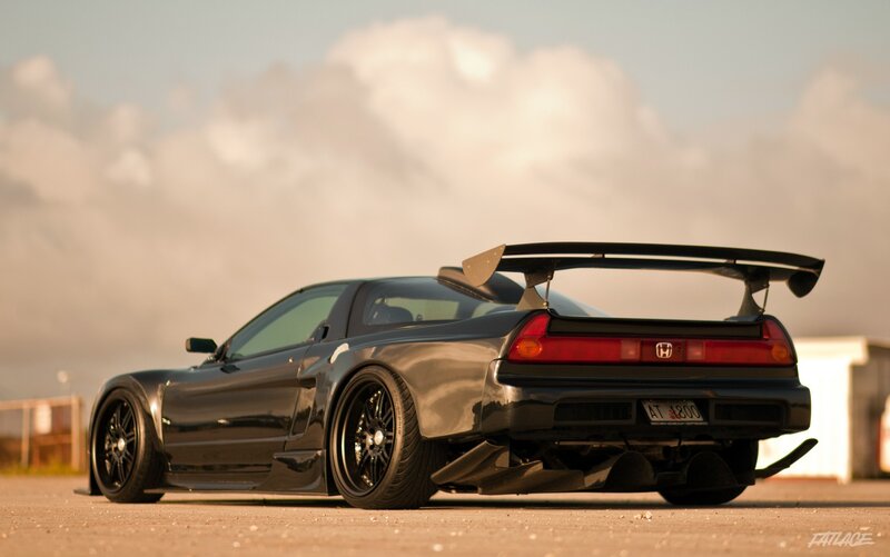 Black Honda NSX
