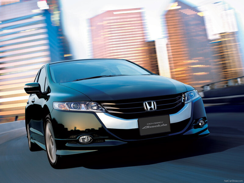 Black Honda Odyssey