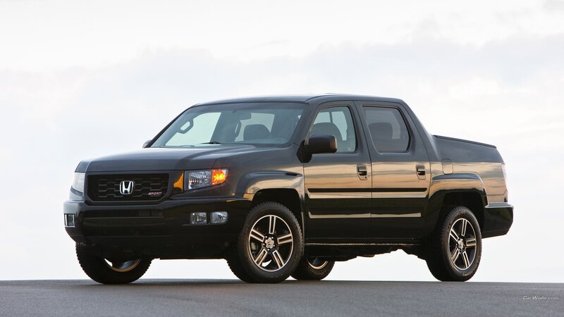 Black Honda Ridgeline