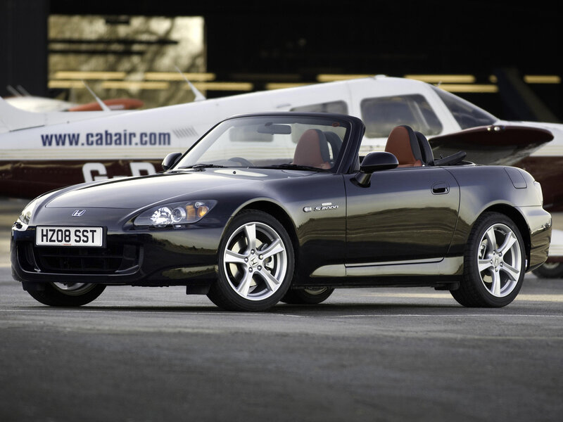 Black Honda S2000 Convertible — Calm