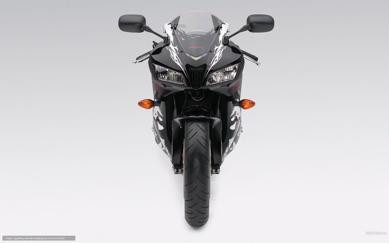 Black Honda Sport Motorcycle — Neutral