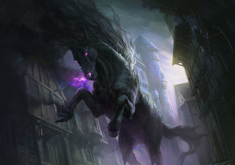 Black Horse Creature
