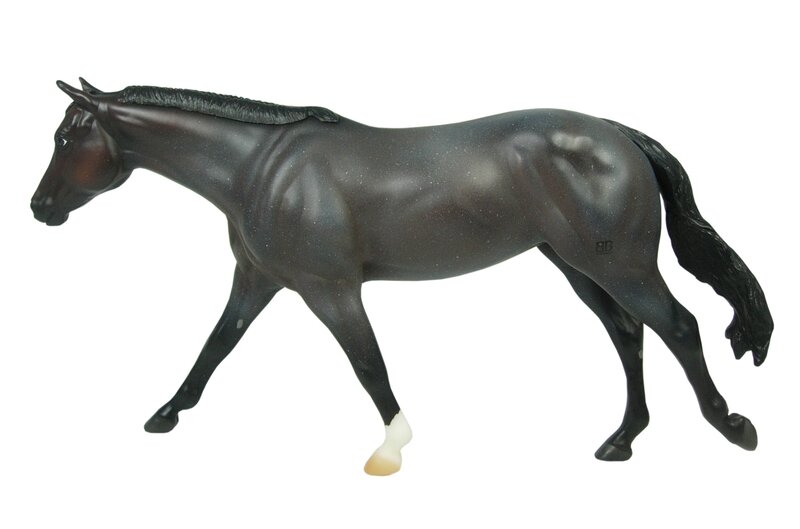 Black Horse Figurine — Neutral
