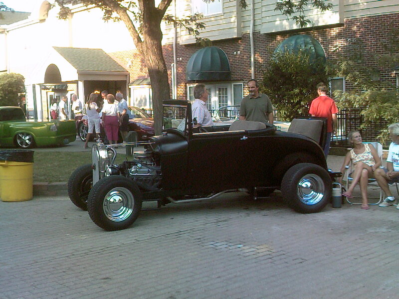 Black Hot Rod Car — Casual