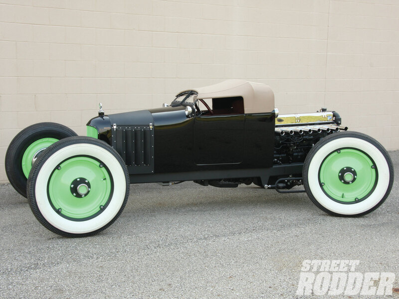 Black Hot Rod Car — Classic