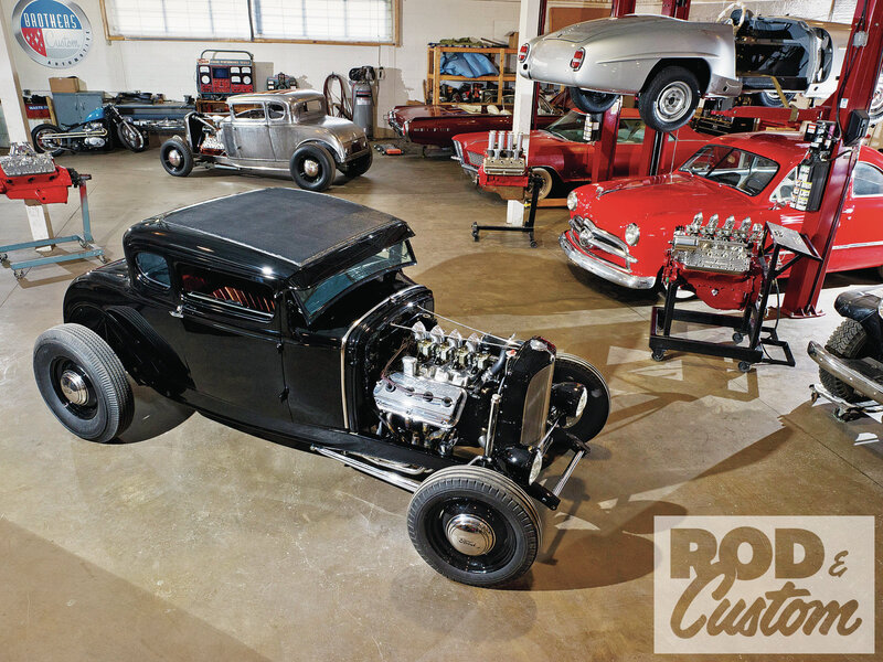 Black Hot Rod Car — Industrial, Photograph