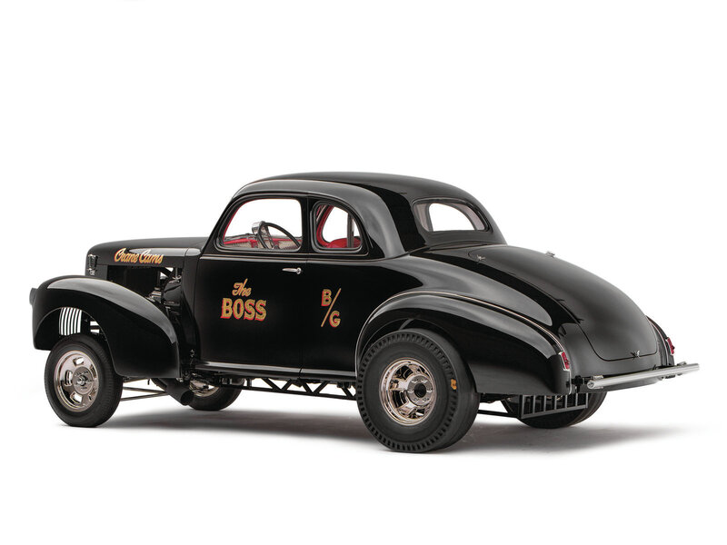 Black Hot Rod Car — Neutral, Photograph, Wheels