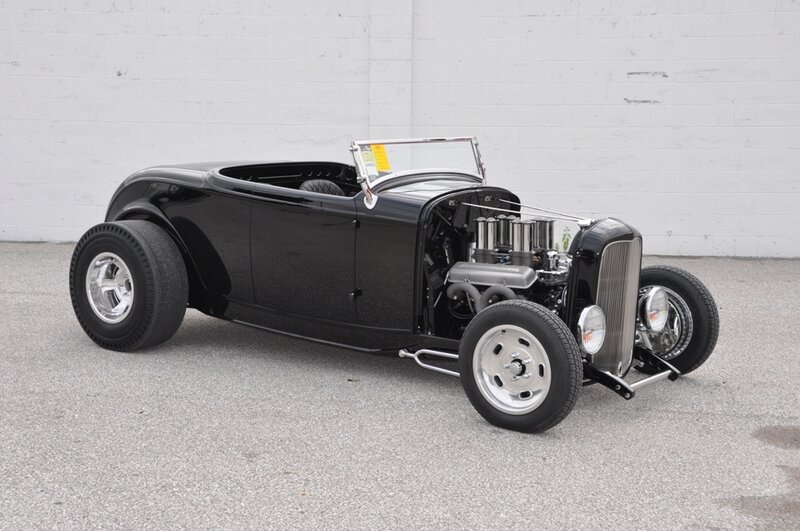 Black Hot Rod Car — Neutral