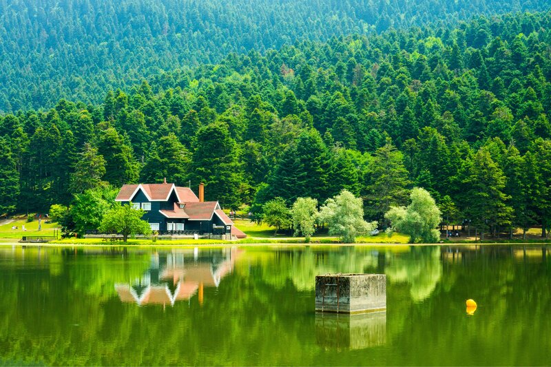 Black House by Lake